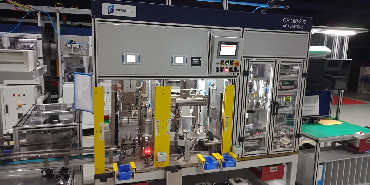 Automatic Testing And Marking Lines